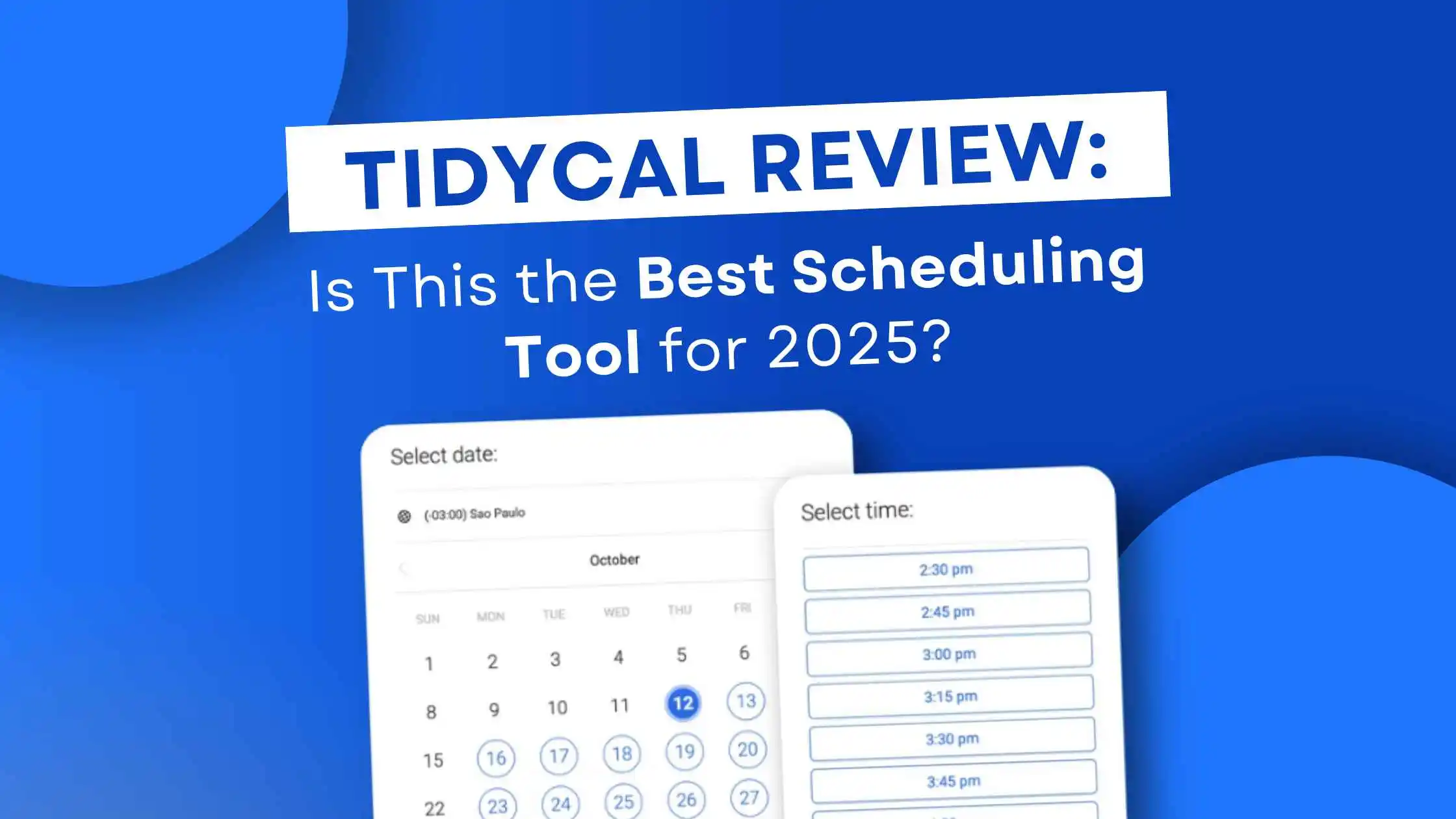 TidyCal Review